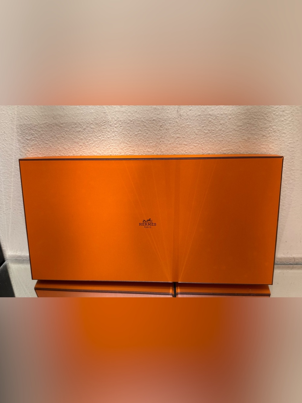 Hermes Orange Box with Logo